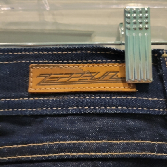 Zeppelin Jeans Rare Vintage 7s Deadstock Zeppelin Dark Denim Jeans